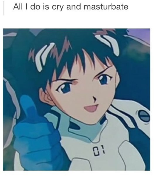 All is cry and masturbate