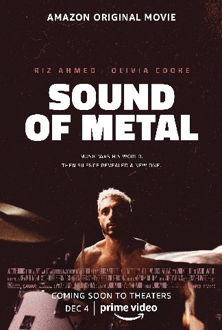 Звук метала (2019)

Прекрасная, тонкая и хрупкая драма, не страдающая от голливудской любви к эмоциональным манипуляциям. 

Визуально все достаточно красиво и приятно, актеры правильно понимают матери