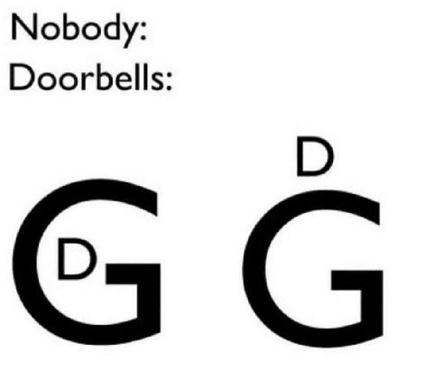 Nobody: Doorbells:
