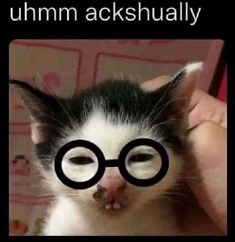 uhmm ackshually
