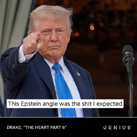 This Epstein angle was the shit expected DRAKE, “THE HEART PART 6”