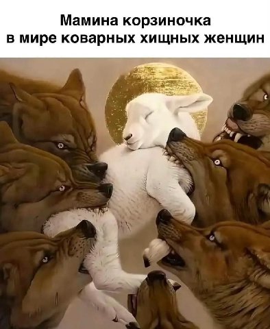 Мамина корзиночка в мире коварных хищных женщин