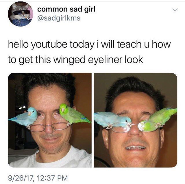 common sad girl hello youtube today will teach и to get this winged eyeliner look 9/26/17, 12:37