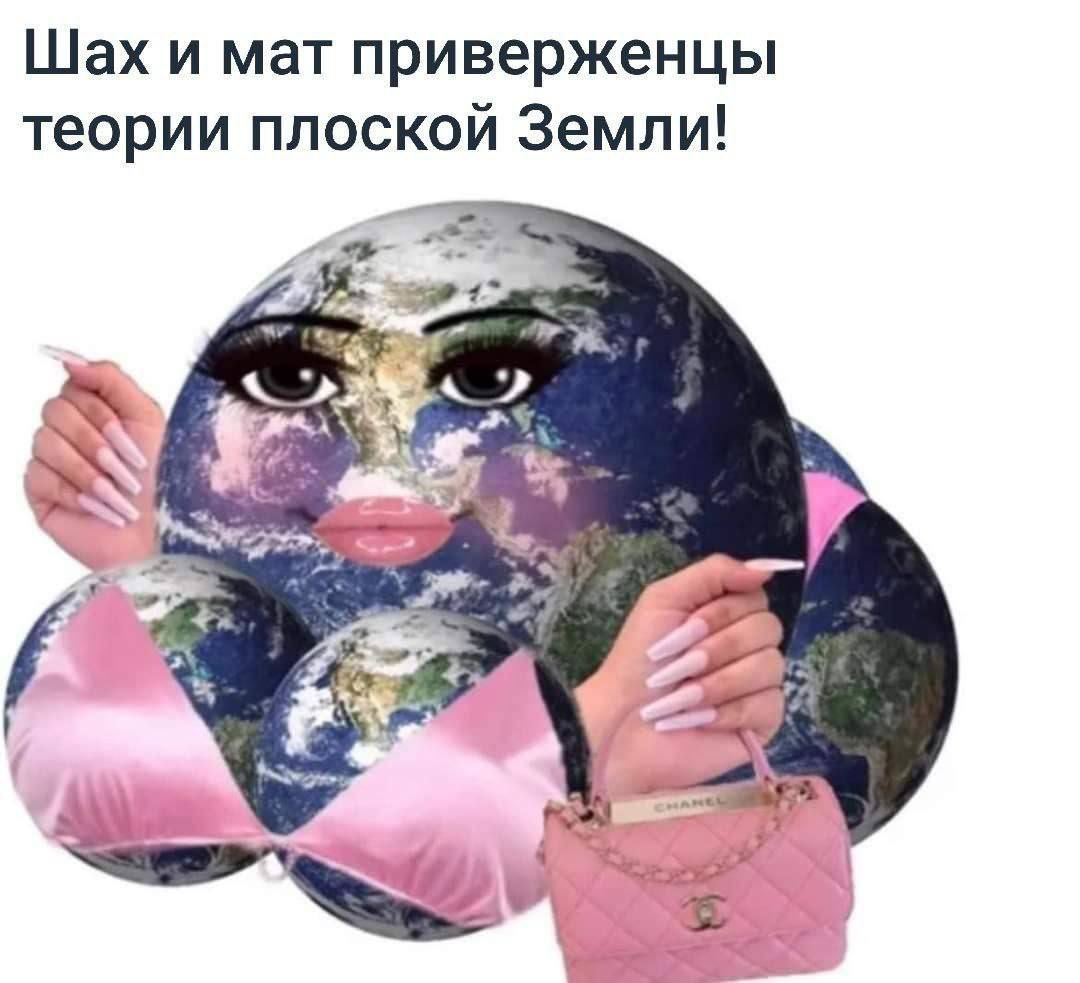 Шах и мат приверженцы теории плоской Земли!