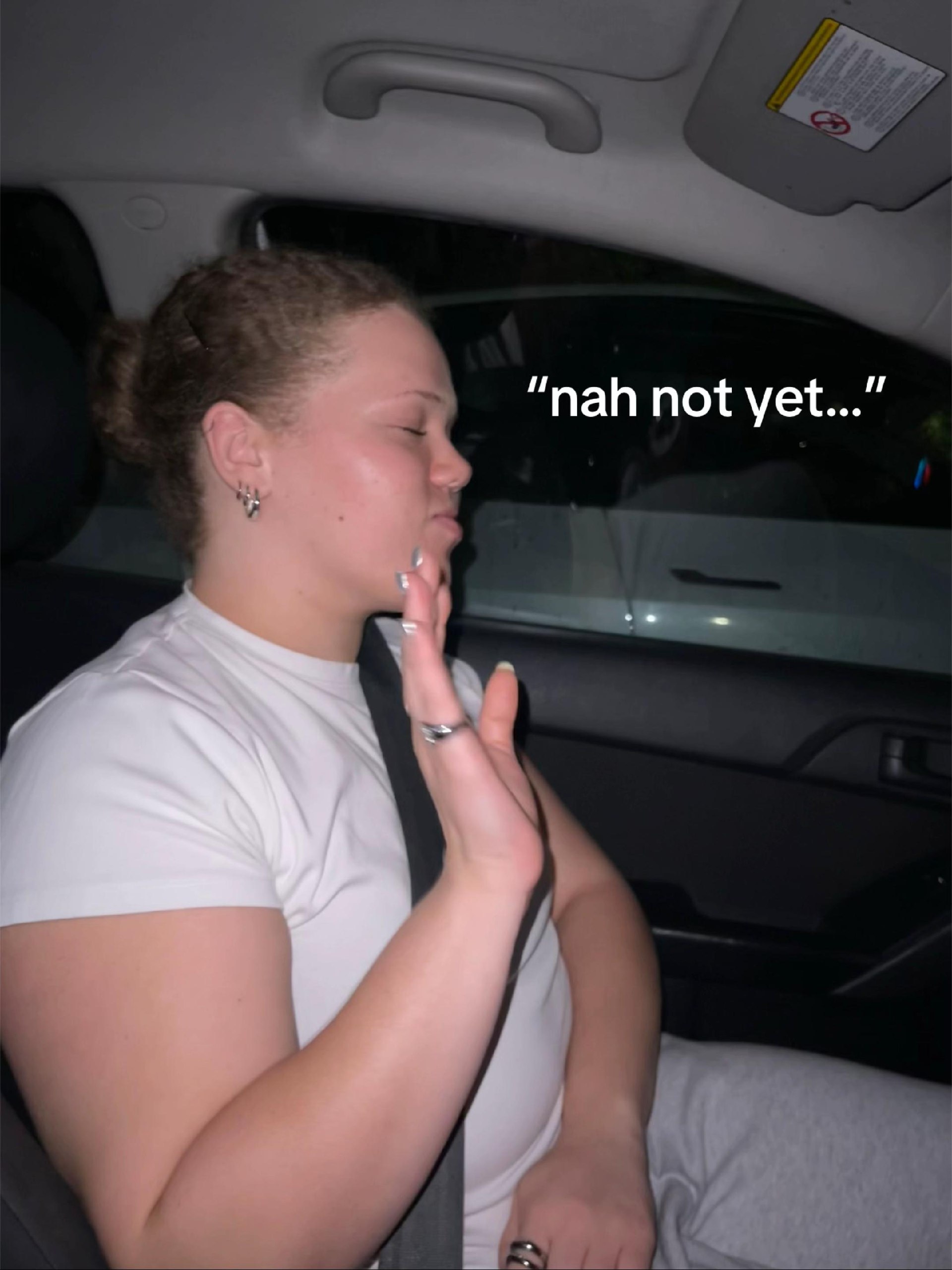 “nah not yet...”