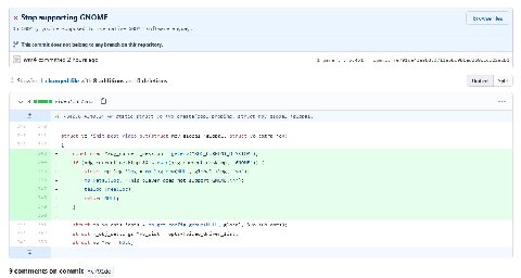 Stop supporting GNOME Browse files On GNOME, you're supposed to use native GNOME software anyway. This commit does not belong to any branch on this repository. committed 2 hours ago 1 parent 8+6с461 c