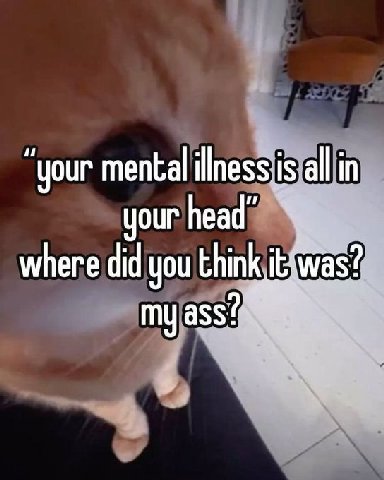 “your mental is all in our where did you think it my ass?