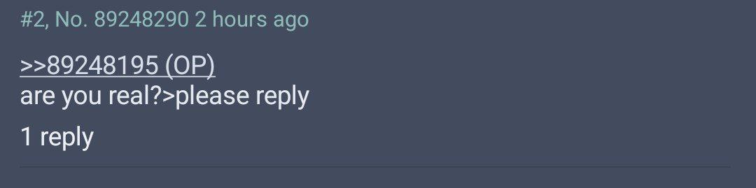I surprised to see bots outside of /x/ and /pol/.
Hiro what the fuck..