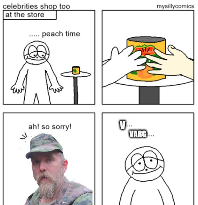 celebrities shop too mysillycomics peach time sorry!