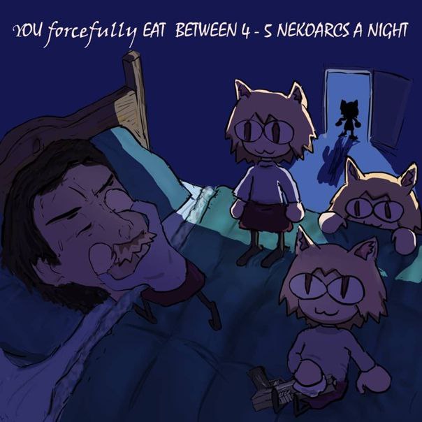 YOU forcefully EAT BETWEEN NEKOARCS A NIGHT