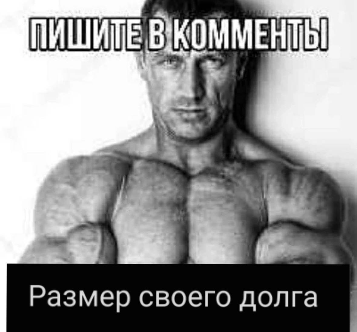 ПИШИТЕ Размер своего долга