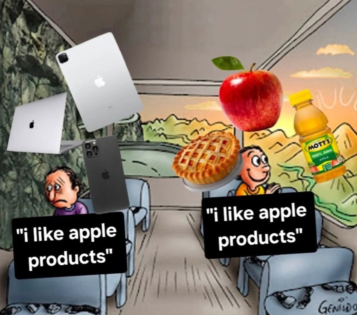 я han A apple like apple products" саб
