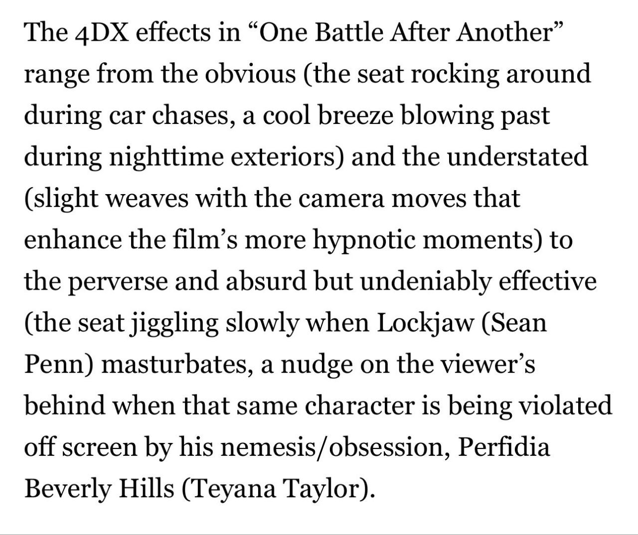 Imagine being sexually harassed by a movie theatre.