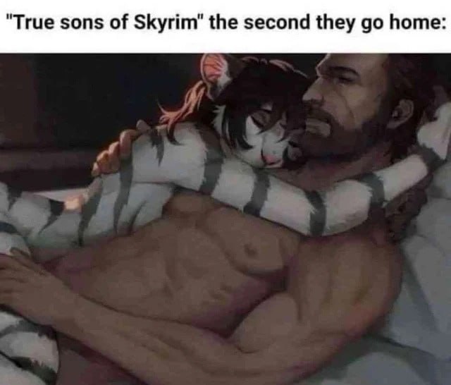 "True sons of ЗКуйт" the second they до home: