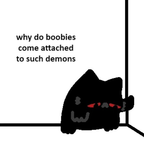 why boobies come attached to such demons