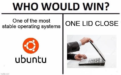 Fucking laptops and suspend. I hate this shit. I've been using only laptops forever almost never had a desktop.

Even on Windows, the second your laptop goes to sleep, all bets are off for that boot a