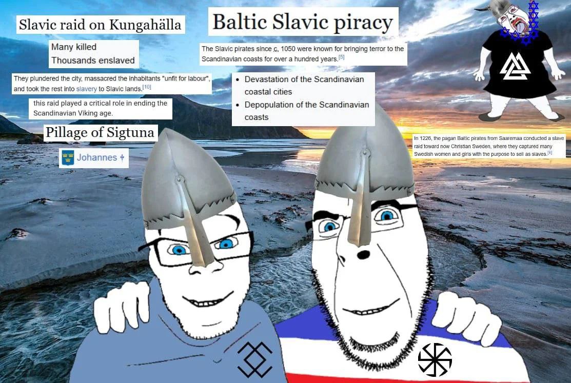 4 а slavie rai Baltic Slavi Slavic raid on Kungahalla Slavic piracy Many killed The Slavic pirates since с, 1050 were known for bringing terror to the Thousands enslaved Scandinavian coasts for over a