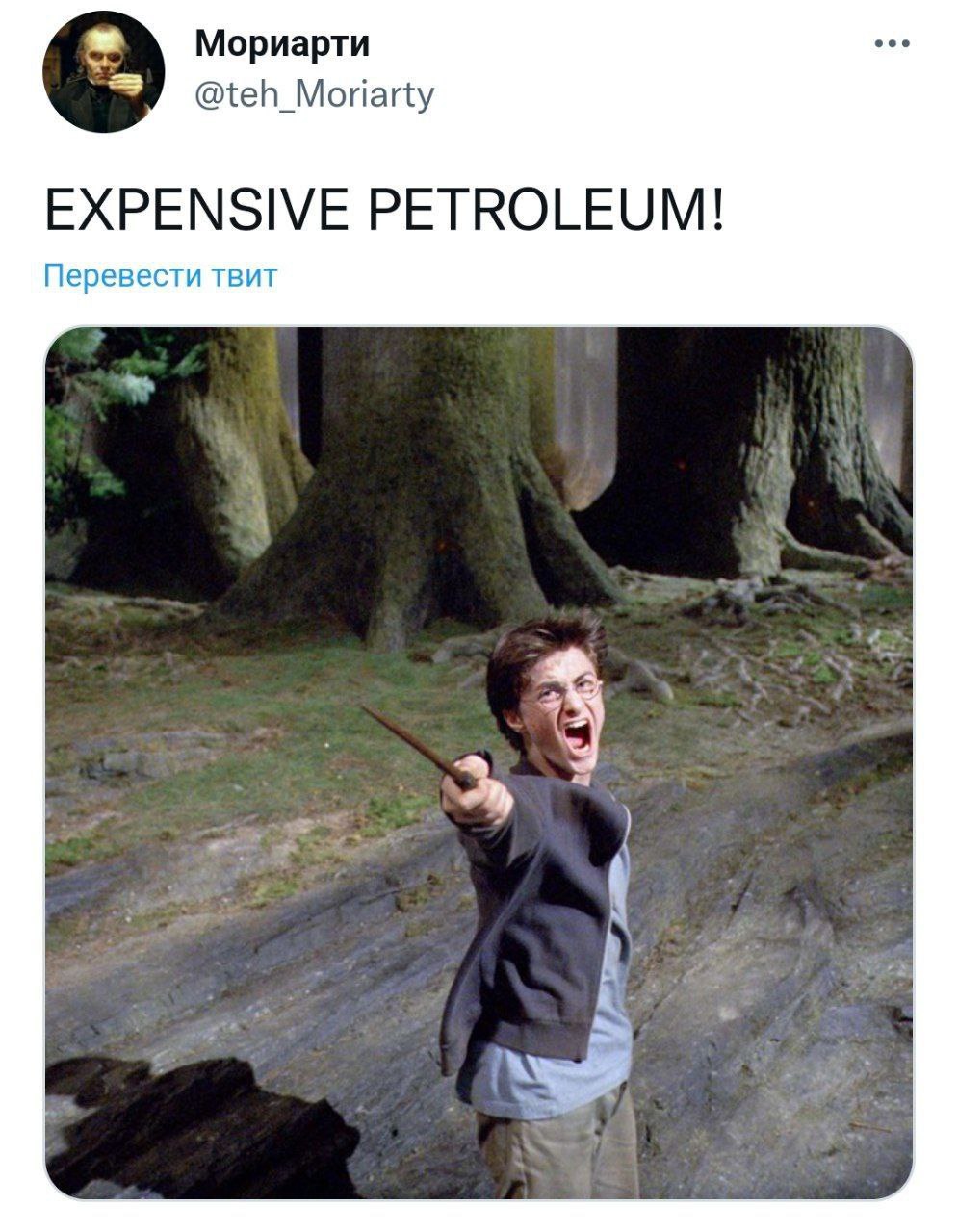 Мориарти eee @teh_Moriarty EXPENSIVE PETROLEUM! Перевести твит