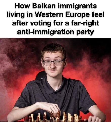 How Balkan immigrants living in Western Europe feel after voting for a far-right anti-immigration party А