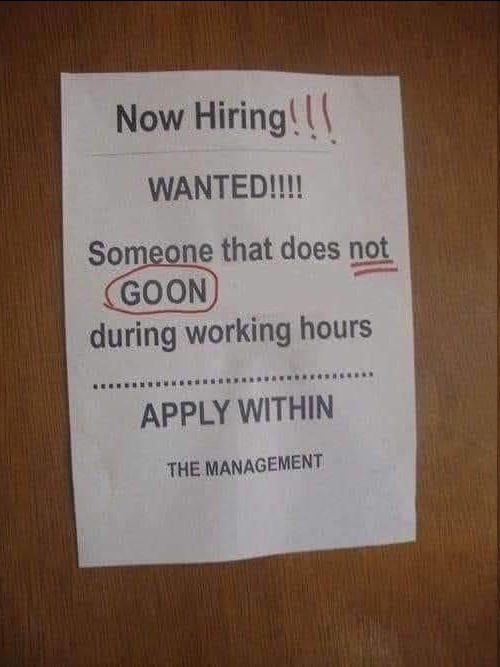 Now Hiring| Someone that does not during working hours APPLY WITHIN THE MANAGEMENT