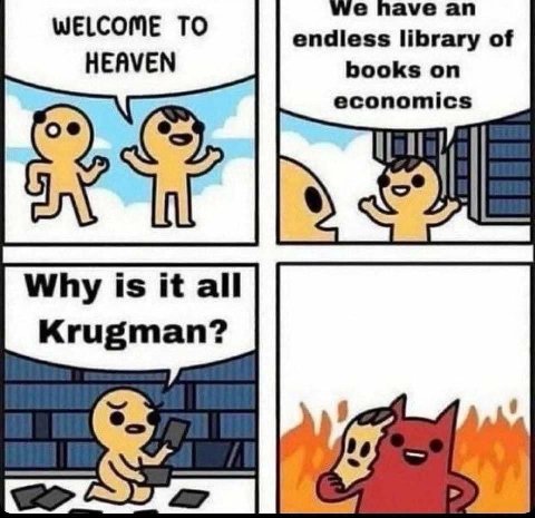 WELCOME TO of HEAVEN books on economics Why is it all 4