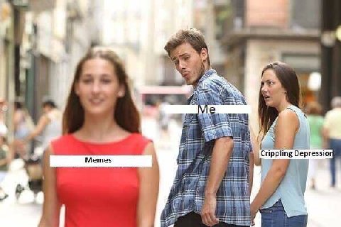 4 4 у у 7 Crippling Depressio Memes А у