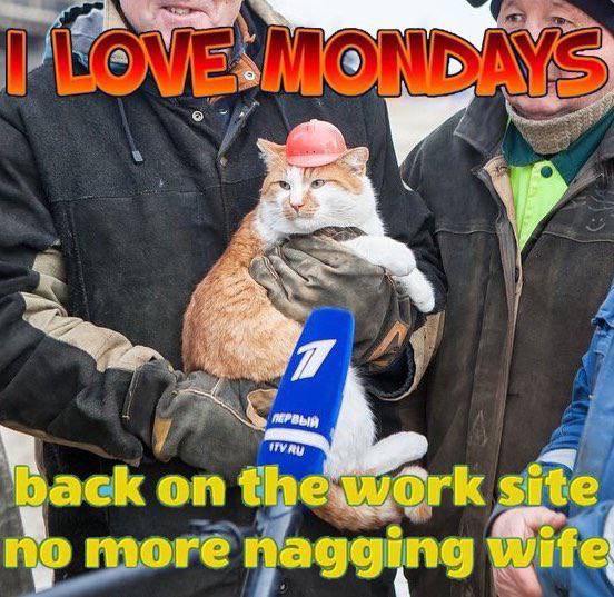 ack. on work site о more nagging