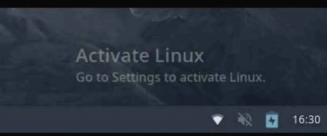 С inux 3 to activate Linux.