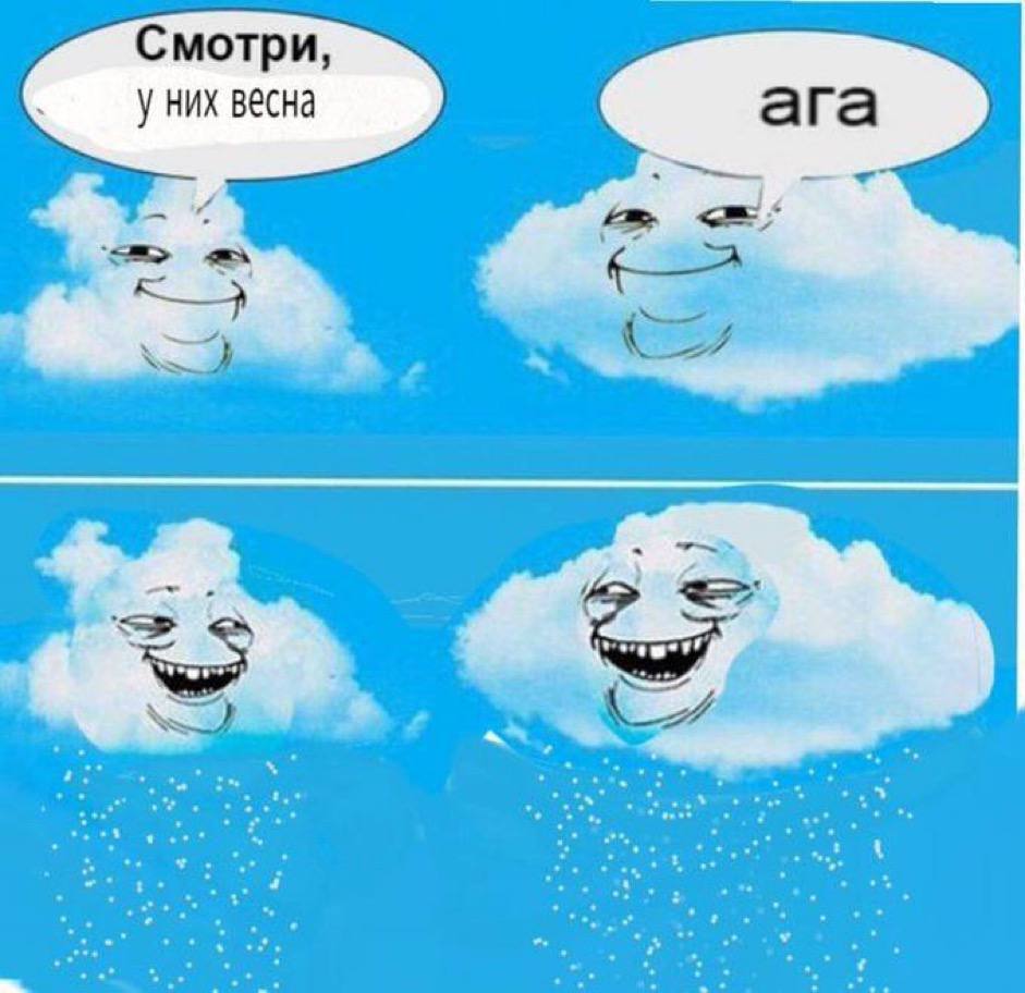 Смотри, весна