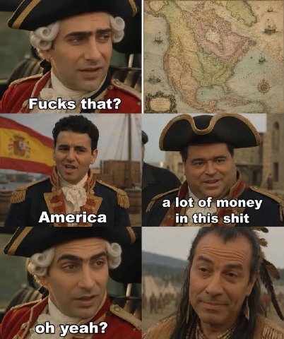 Fucks that? а lot of money America in this shit yeah?