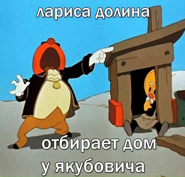 лариса долина отбирает дом у якубовича