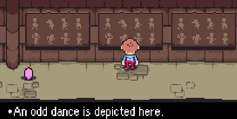 FREE FREE odd dance is depicted here