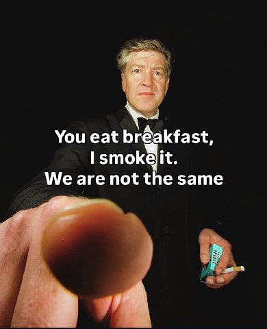 You eat Ismokeiit. We are not the same 9