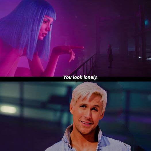 You look lonely.