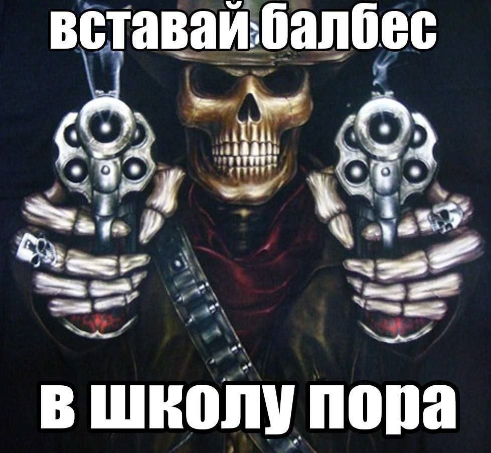 вставайбалбес TO в школу пора