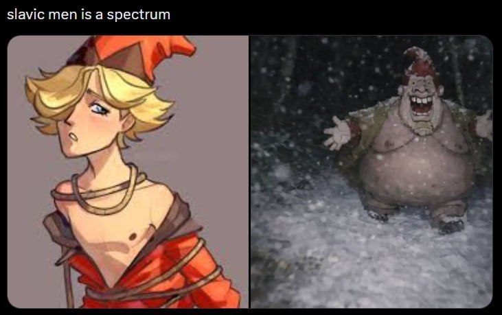 slavic men is a spectrum