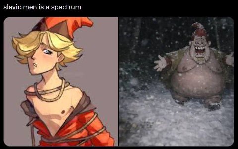 slavic men is a spectrum