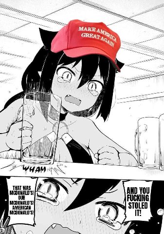 (1) AN MCDONALD'S! AN MCDONALD'S FUCKING MCDONALD'S!