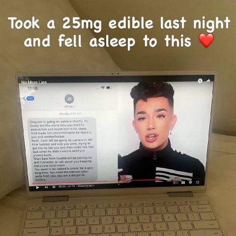 look a edible last night and fell asleep to this No More Lies. 12:59 А Grayson Is going on camera shortly. finally tell the world how you tried ‘And made him uncomfortable for month: you sick motherfu