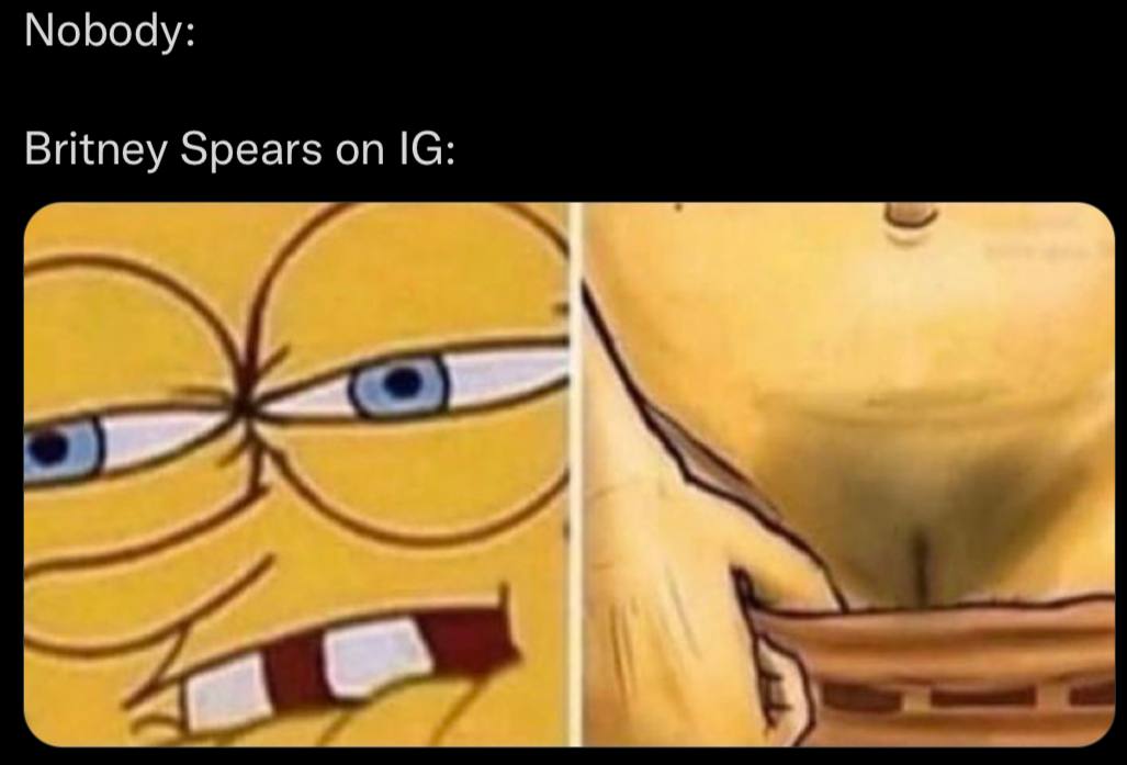 Nobody: Britney Spears on