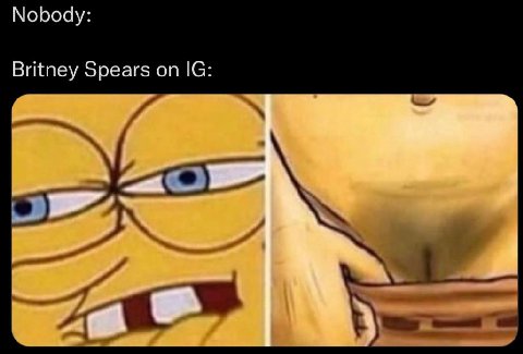 Nobody: Britney Spears on