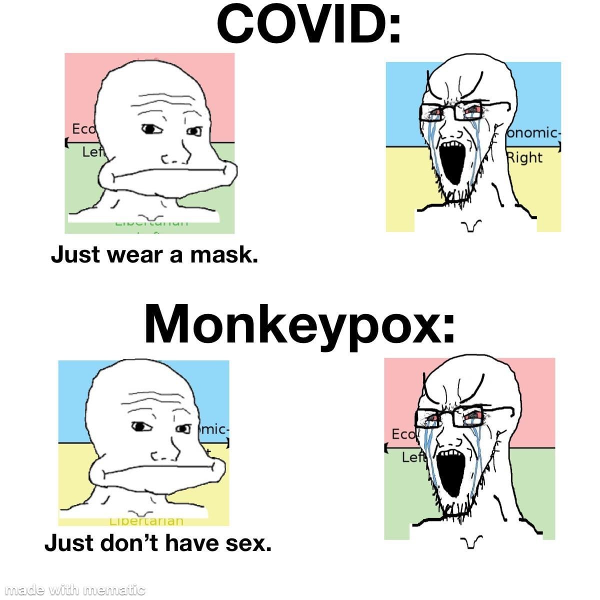 и я nomic ight Just wear а mask. Мопкеурох и i Just don’t have sex.