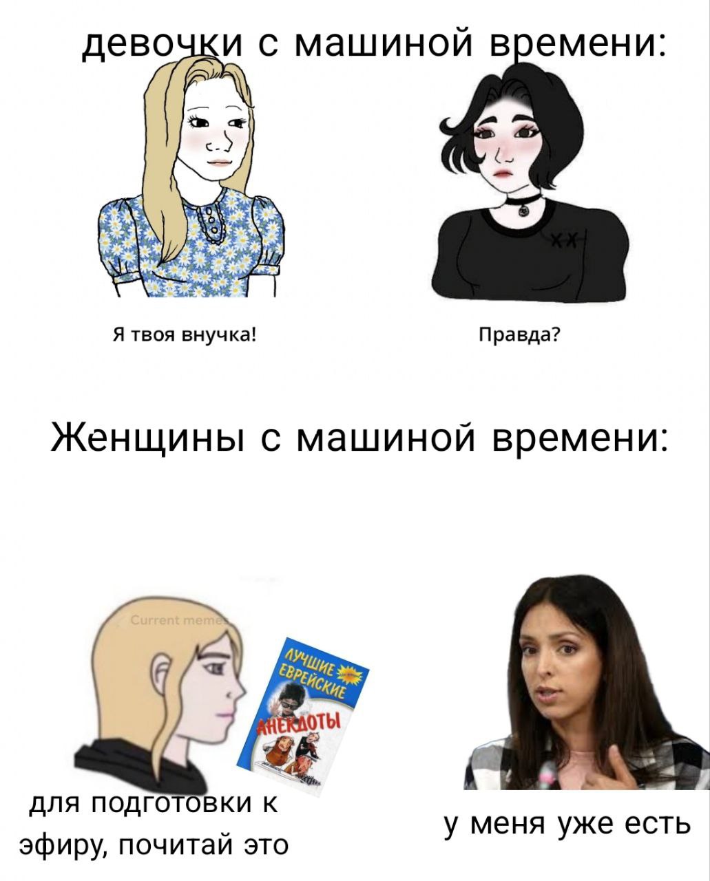 девочки с машиной времени: Я твоя внучка! Правда? Женщины с машиной времени: для подготовки к у меня уже есть эфиру, почитай это