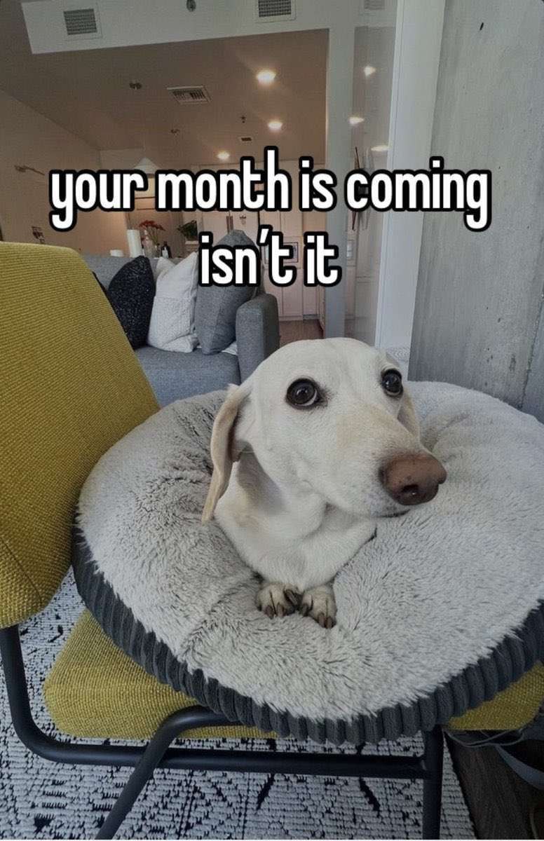 your month is coming isn it