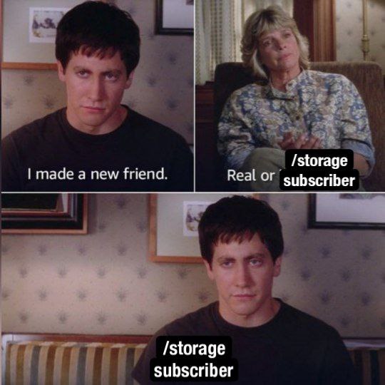 /storage made a new friend. Real or subscriber /storage subscriber