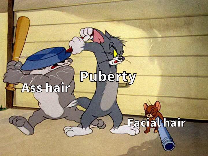 be Eacial hair