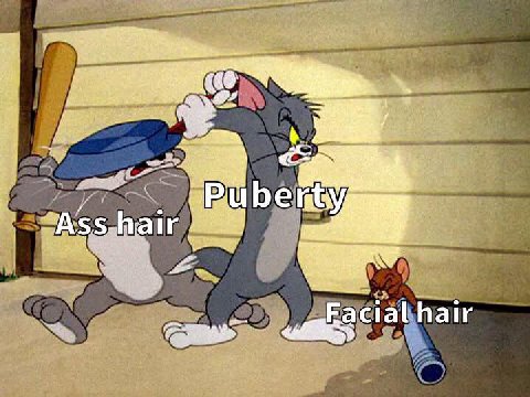 be Eacial hair