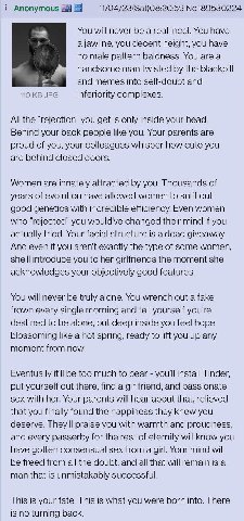 Anonymous No189530224 You will never be a real incel. You have you decent height, you have no male pattern baldness. You are a handsome man twisted the blackpill and memes into self-doubt and 110 JPG 