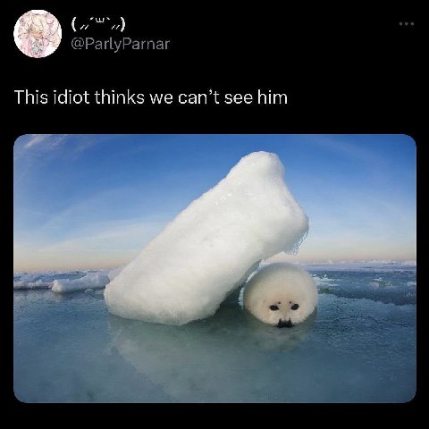 @ParlyParnar This idiot thinks we can’t see him