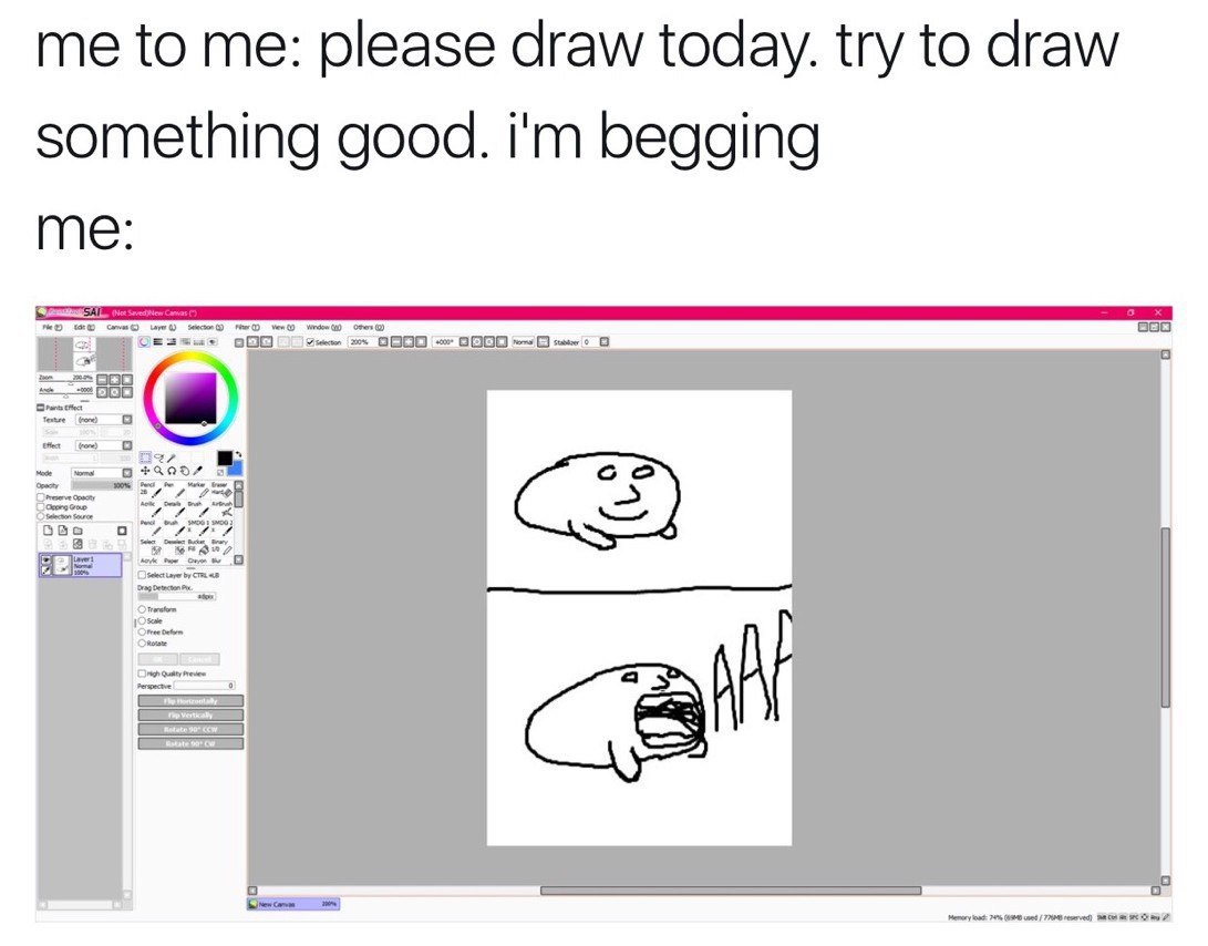 to me: please draw today. to draw something good. begging me: a a а